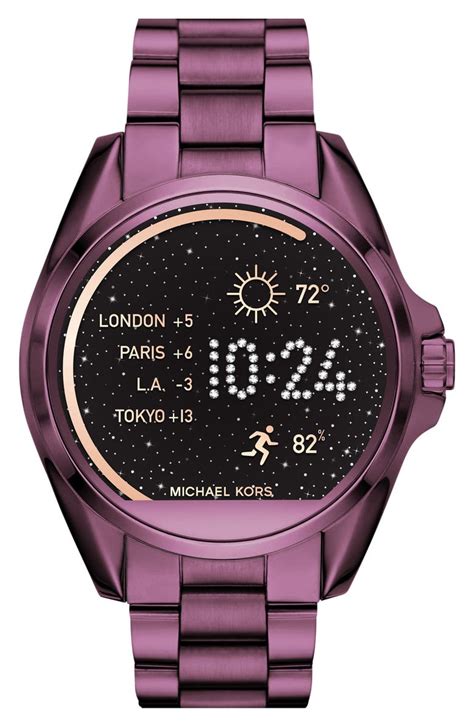 bradshaw black smartwatch michael kors|Michael Kors bradshaw smartwatch instructions.